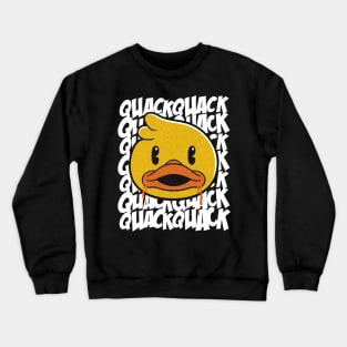 Rubber duck lol laughing out loud Crewneck Sweatshirt
